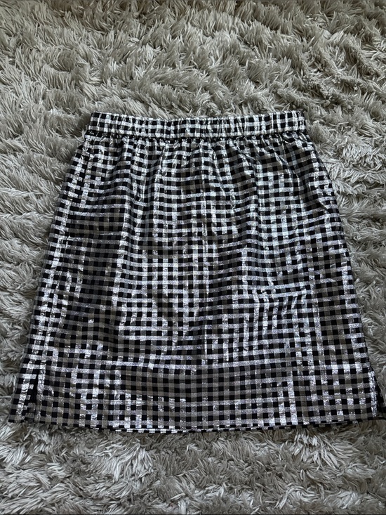 J. Crew Dresses & Skirts - J. Crew Black and White Gingham Mini Skirt